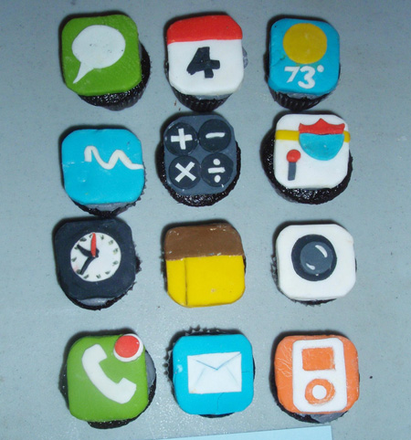 iPhone Cupcake