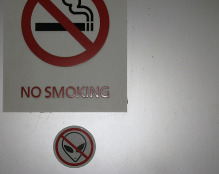 No Smoking, No Aliens