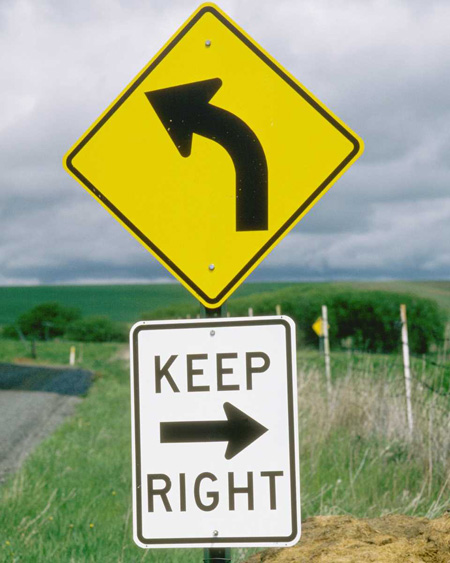 Keep Right OR